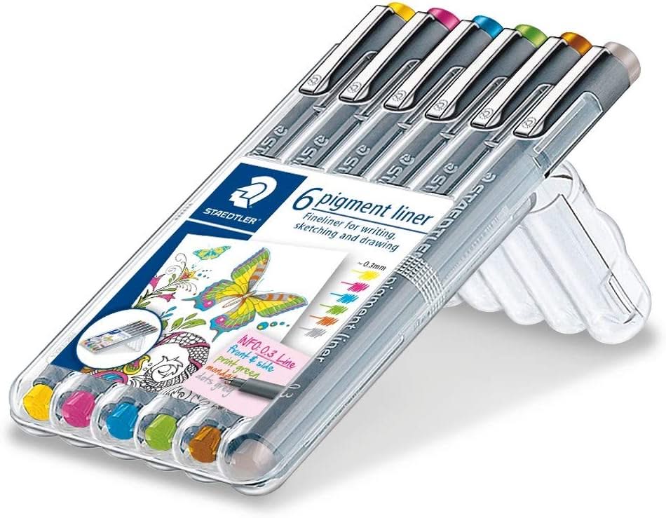 pigment liner 308 multi-color 0.3mm - Kidis Art