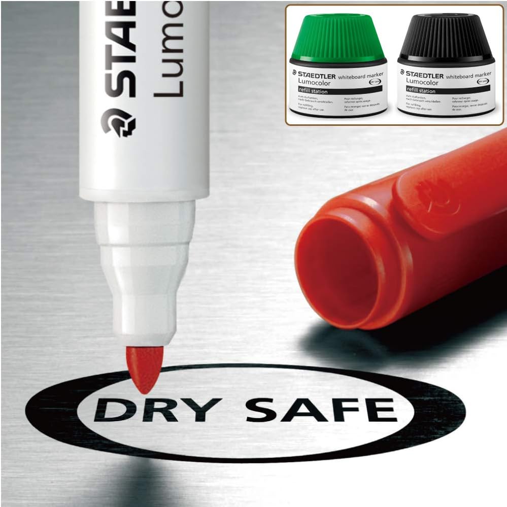 Lumocolor® whiteboard refill station 488 51 blau