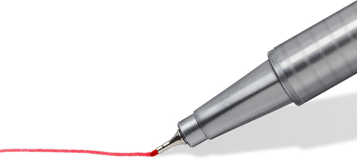 STAEDTLER Box mit 6 triplus fineliner in sortierten Farben, Neon