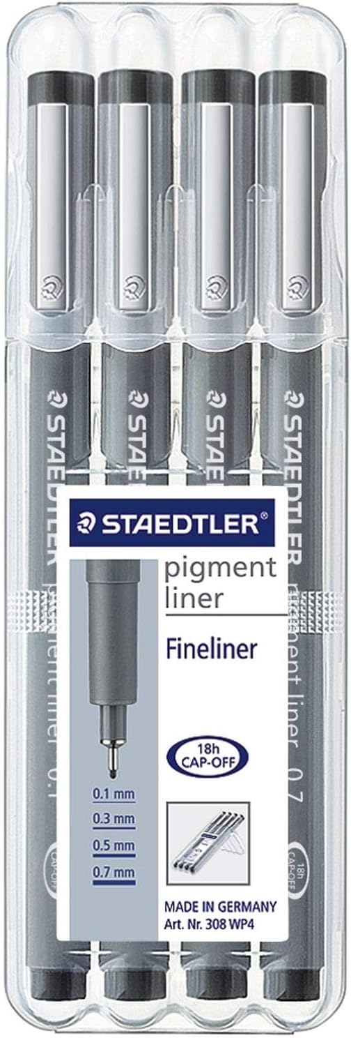 pigment liner 308 schwarz