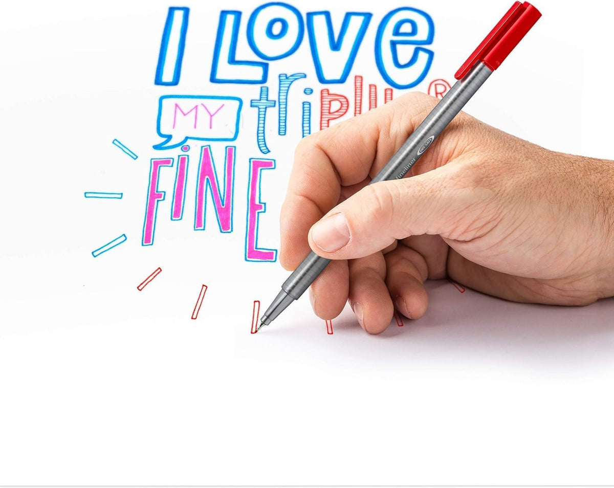 triplus® fineliner 334 himmelblau