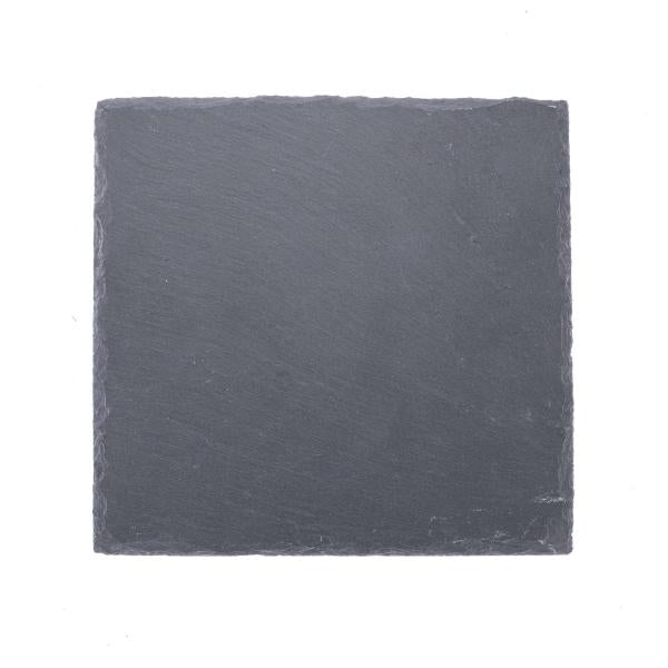 Schiefer Untersetzer,Quadrat 20x20x0,4cm