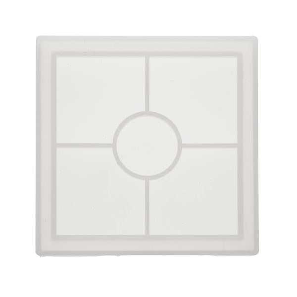 Silikon-Form Quadrat 10x10x1,8cm