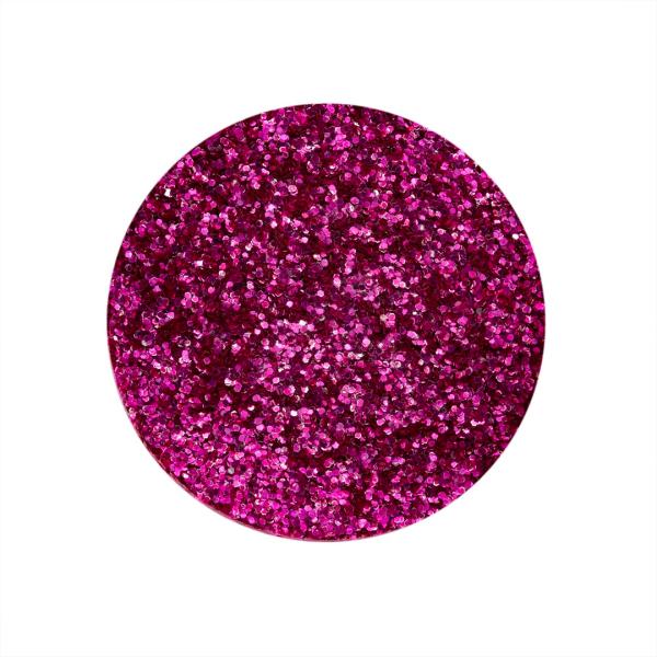 Bio Glitter fein, 10g, pink