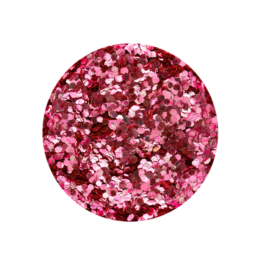 Bio Glitter fein, 10g, Rosa - Kidis Art