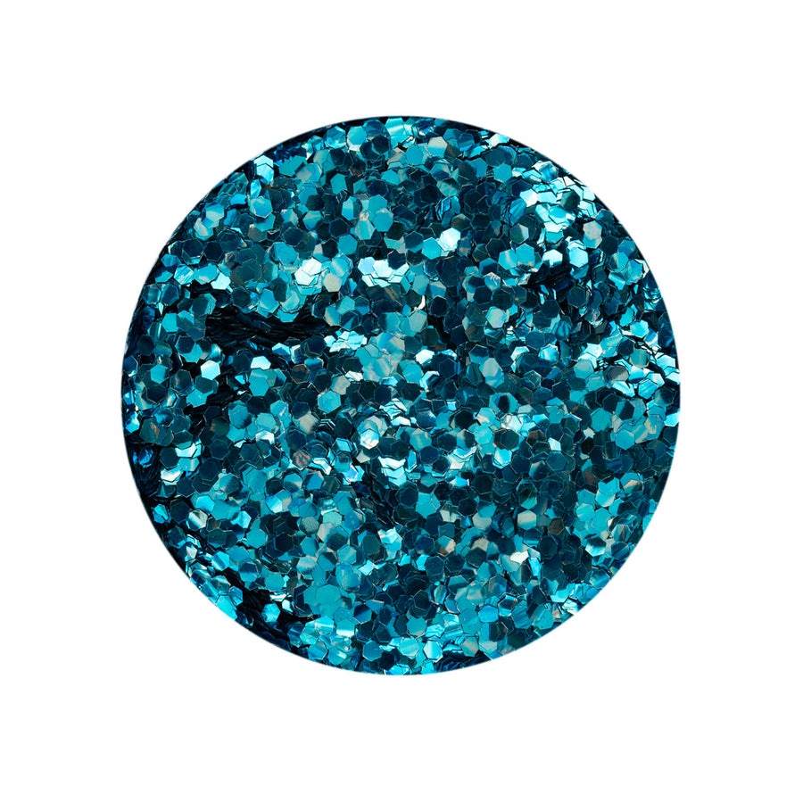 Bio Glitter fein, 10g, Hellblau - Kidis Art
