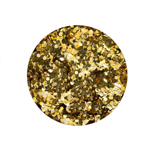Bio Glitter grob, 10g champagner