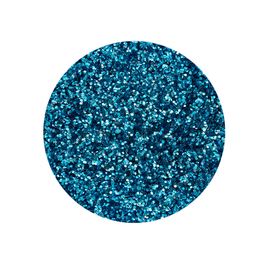 Bio Glitter fein, 10g, Hellblau - Kidis Art