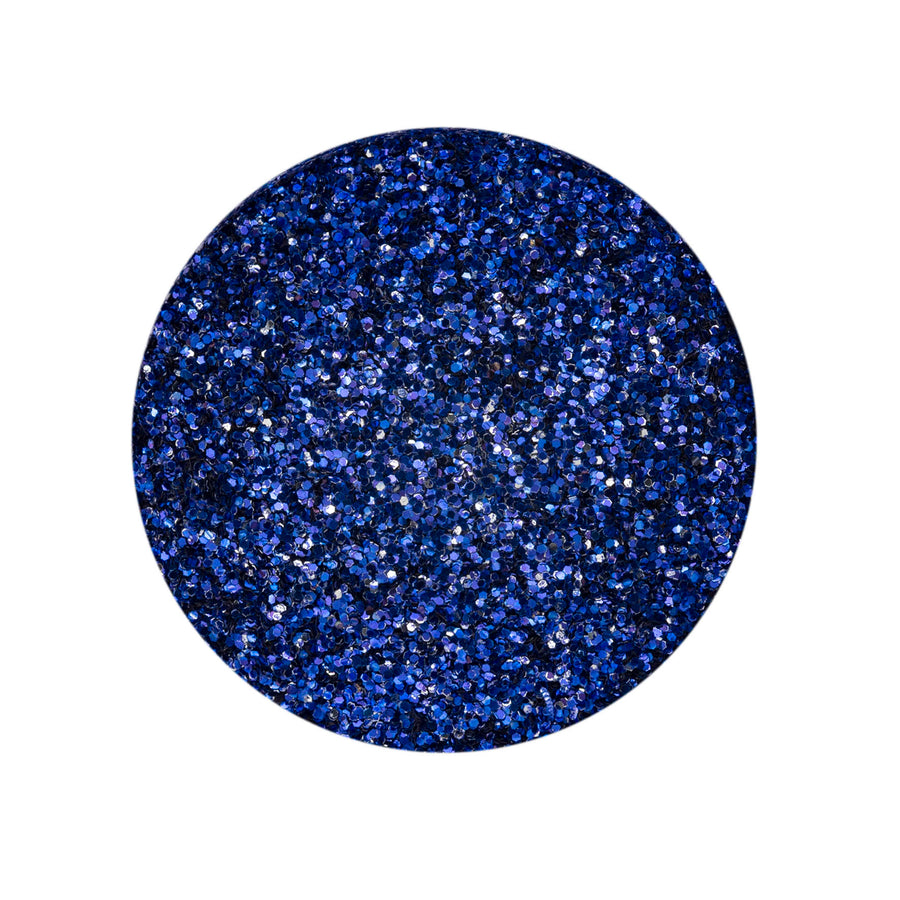 Bio Glitter fein, 10g, Dunkelblau - Kidis Art