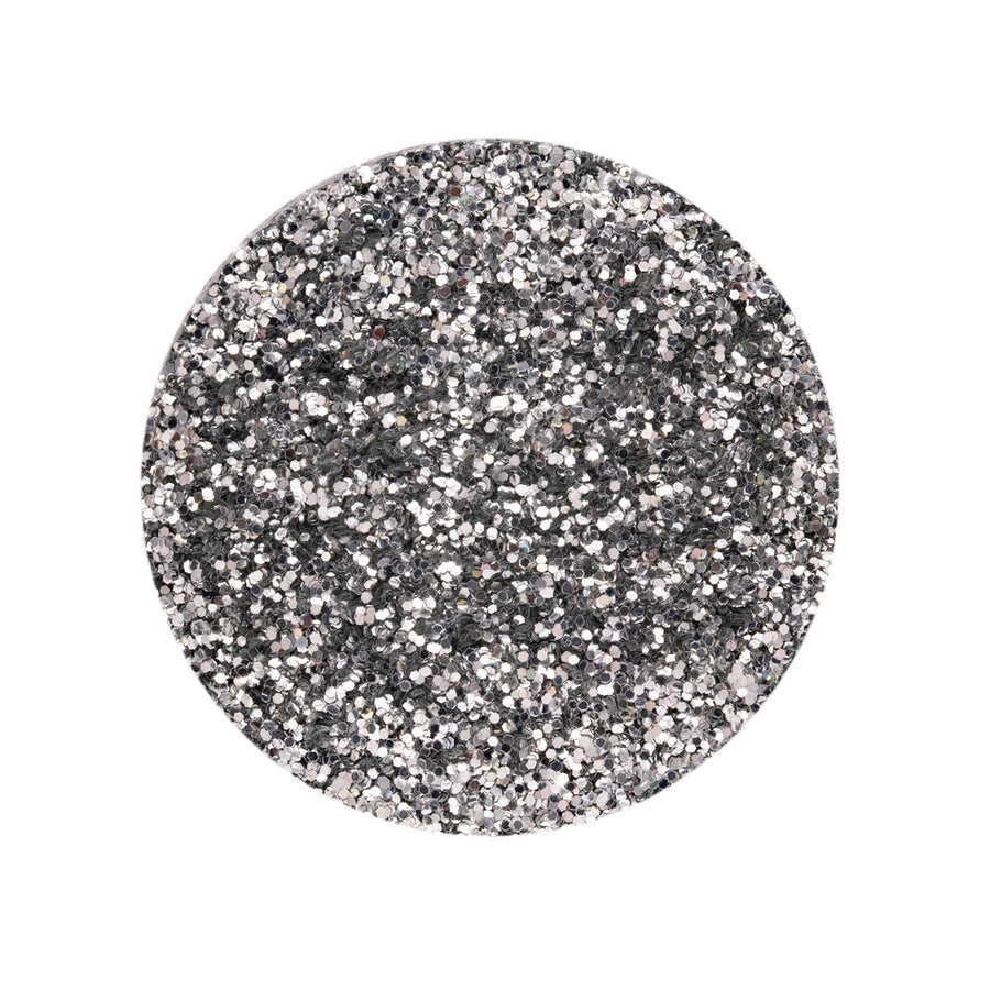 Bio Glitter fein, 10g, Silberfarben - Kidis Art