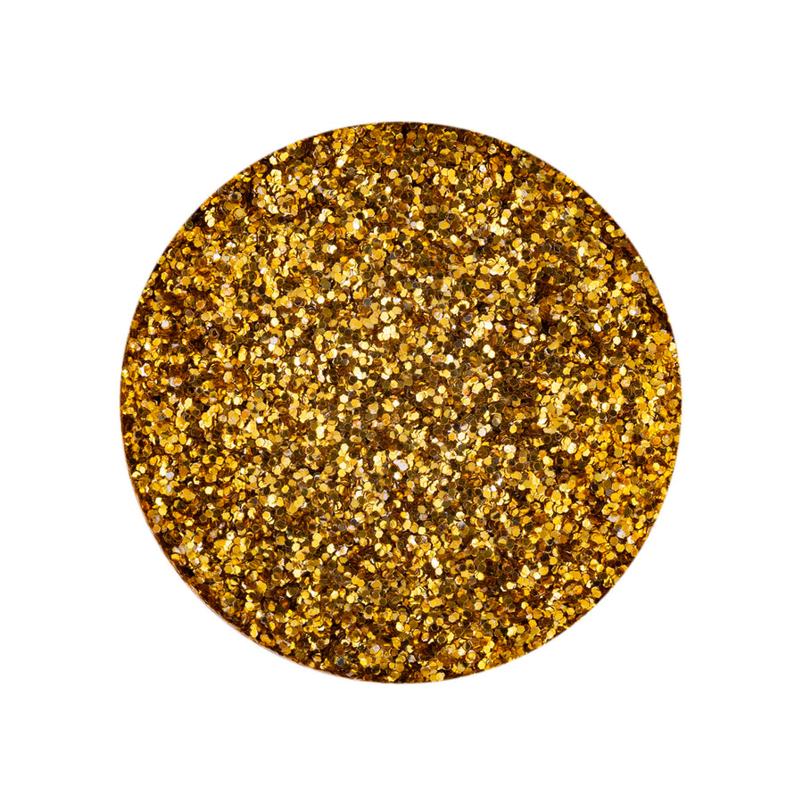 Bio Glitter fein, 10g, Goldfarben - Kidis Art