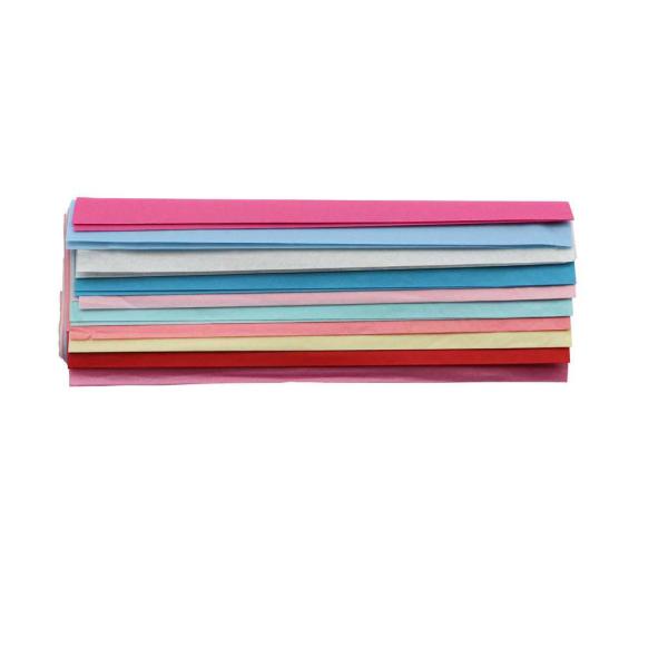Seidenpapier 50x70cm 10 St matt, 10 versch. Farben