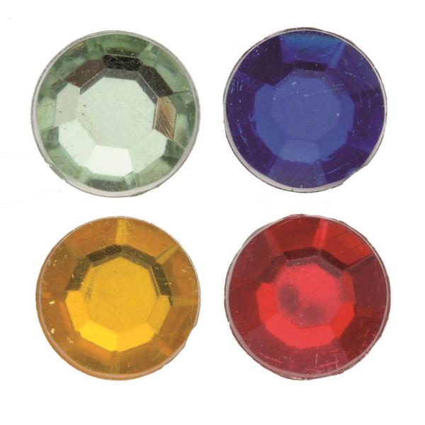 Schmuck-Steine rund 100St 9x9mm