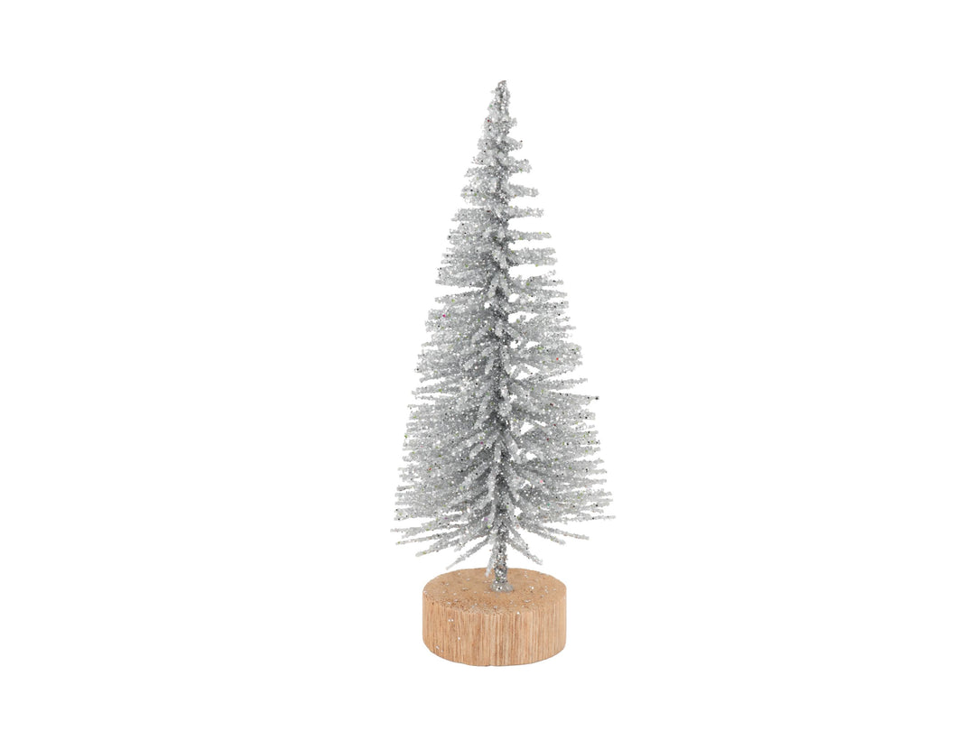 Deko-Tannenbaum, silberf.