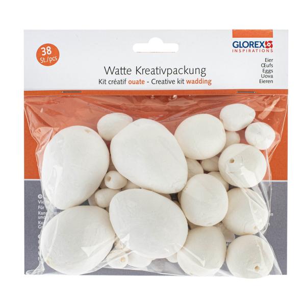 Watte Kreativpackung Eier 38 St