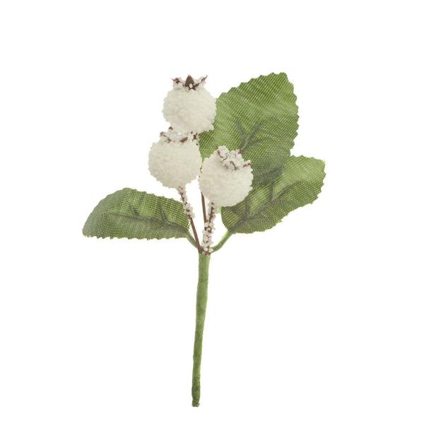 Deco-Beeren, weiss 12mm