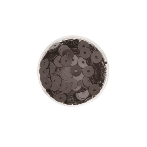 Paillettenscheiben schwarz 6mm 7gr