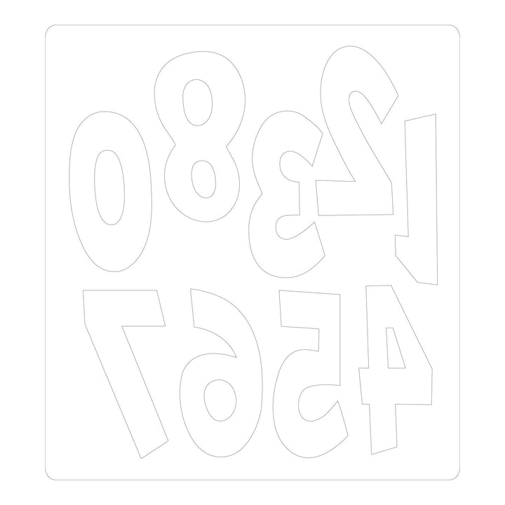 Bigz Stanzset - Nummern