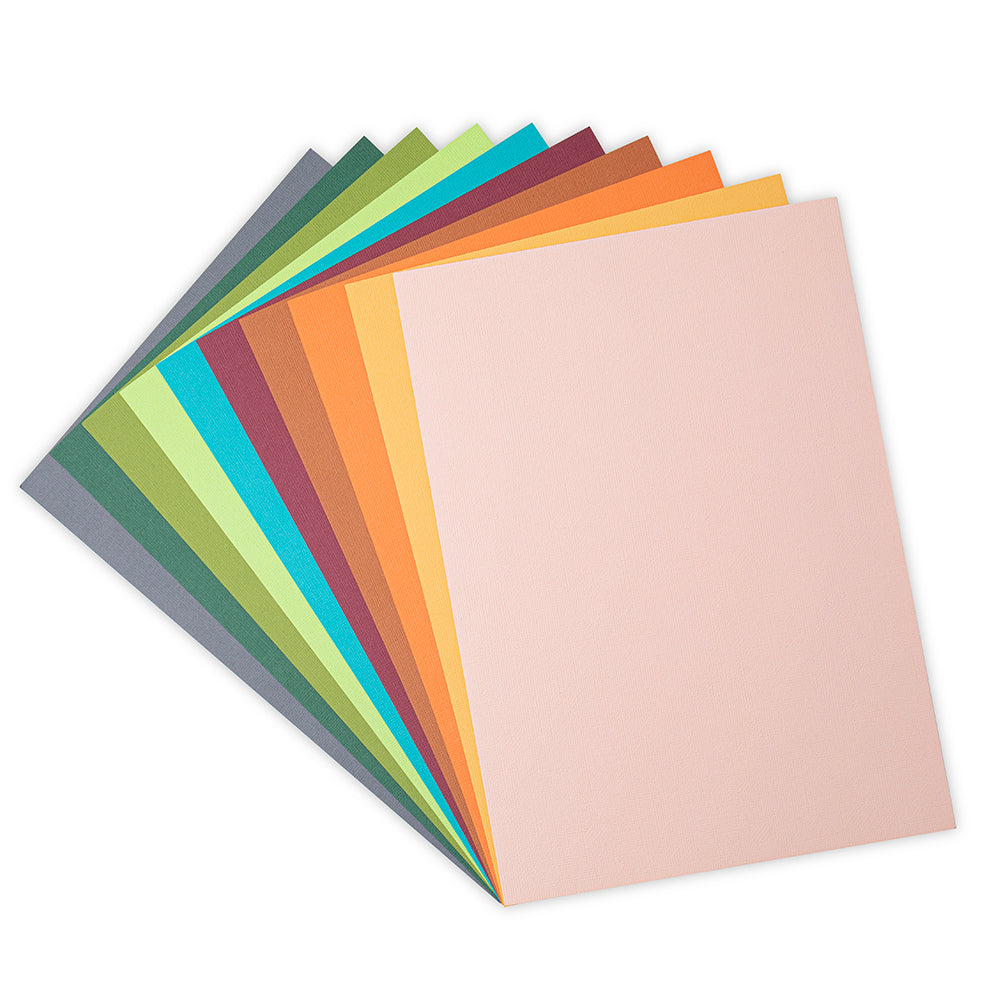 Surfacez Cardstock A4 eklektische Farben 60 Blatt