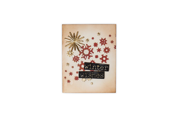 Thinlits Stanzset - Arctic by Tim Holtz