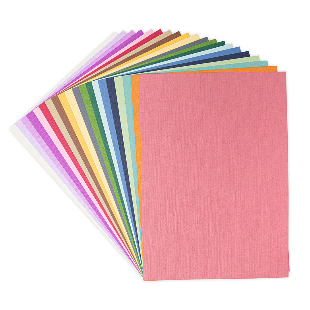 Surfacez Cardstock A4 20 gedeckte Farben 80 Blatt