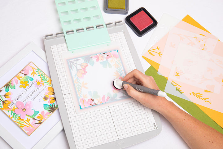 Schablonen - "Botanischer Rahmen" by Jennifer Ogborn