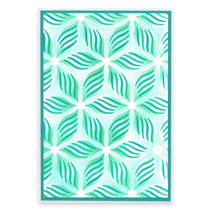 Schablonen A6 - "Definierte Blütenblätter"