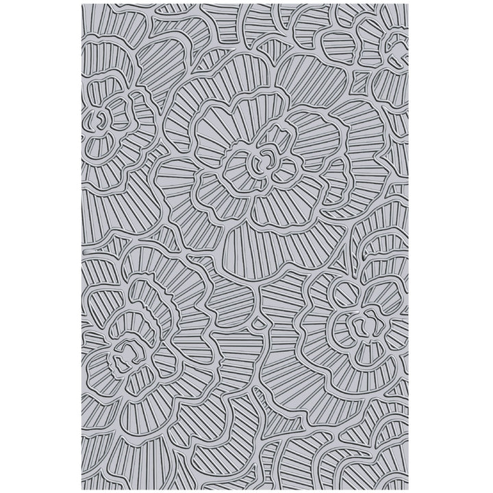 3-D Textured Impressions Embossing Folder Cosmopolitan, Sunday in the Park by Stacey Park