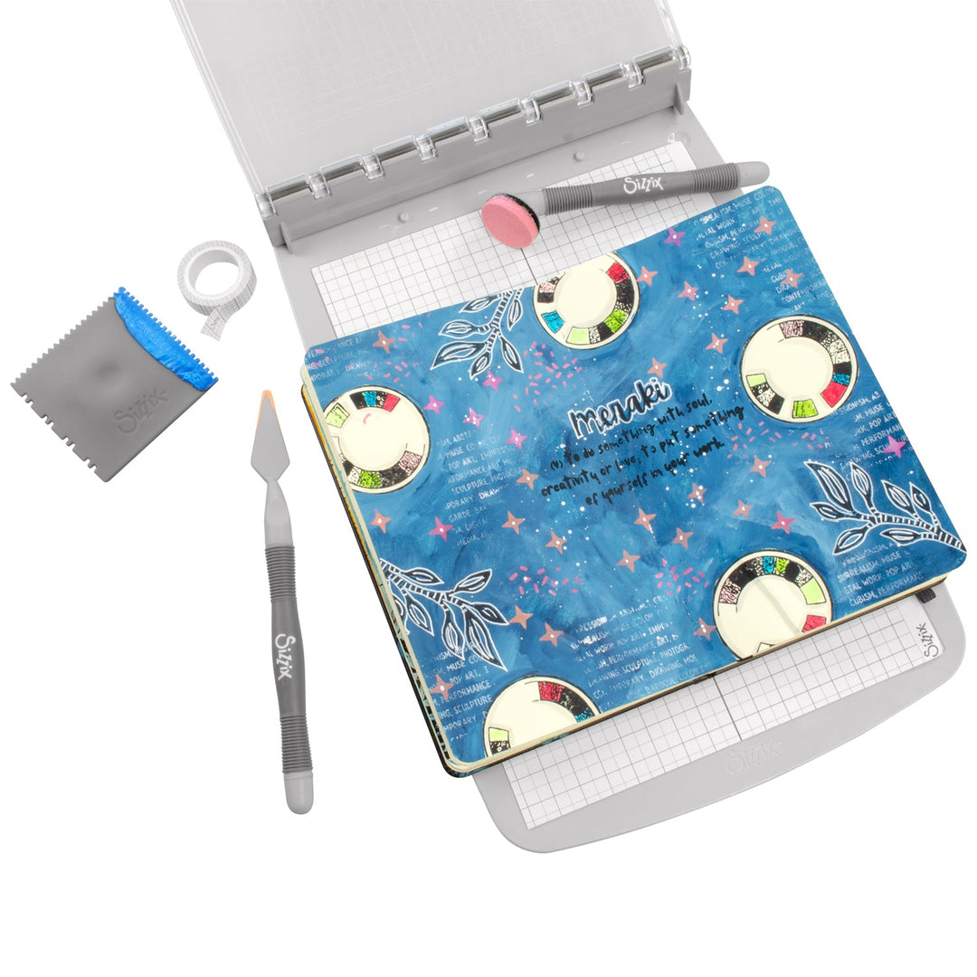 Studio Stempelset 7er-Pack / 3er-Pack Schablonen - "Create" von Cat Kerr