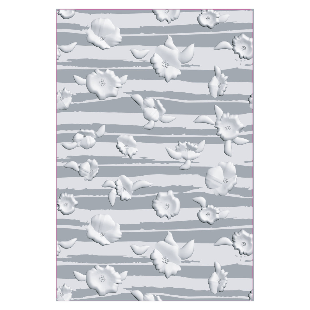 3-D Textured Impressions Prägefolder - Serene Sophisticate von Stacey Park