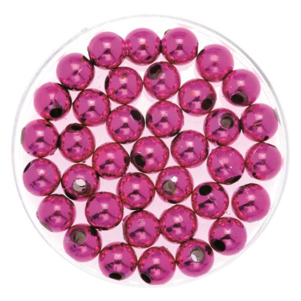 Dekoperlen 75 g 6mm violett
