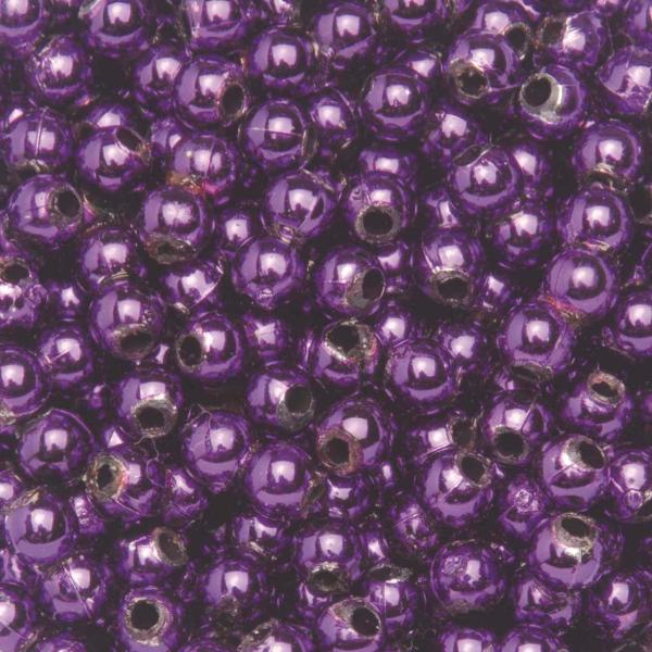 Dekoperlen 75 g 6mm lila