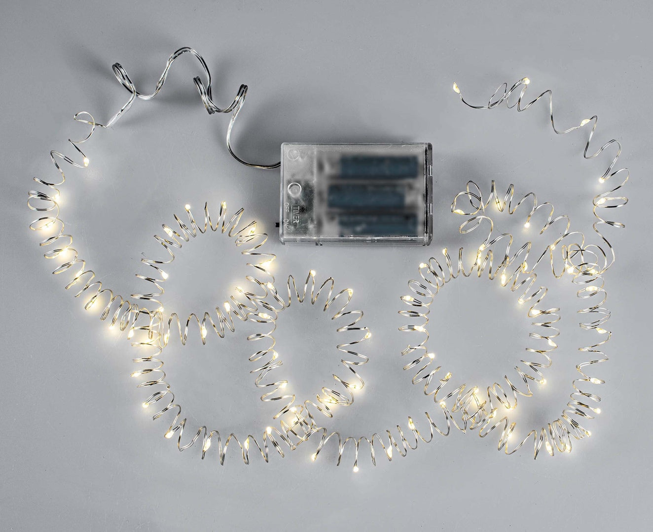 LED Lichterkette 80tlg, Timer
