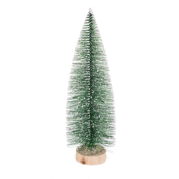 Tannenbaum mit Schnee, 8x25cm