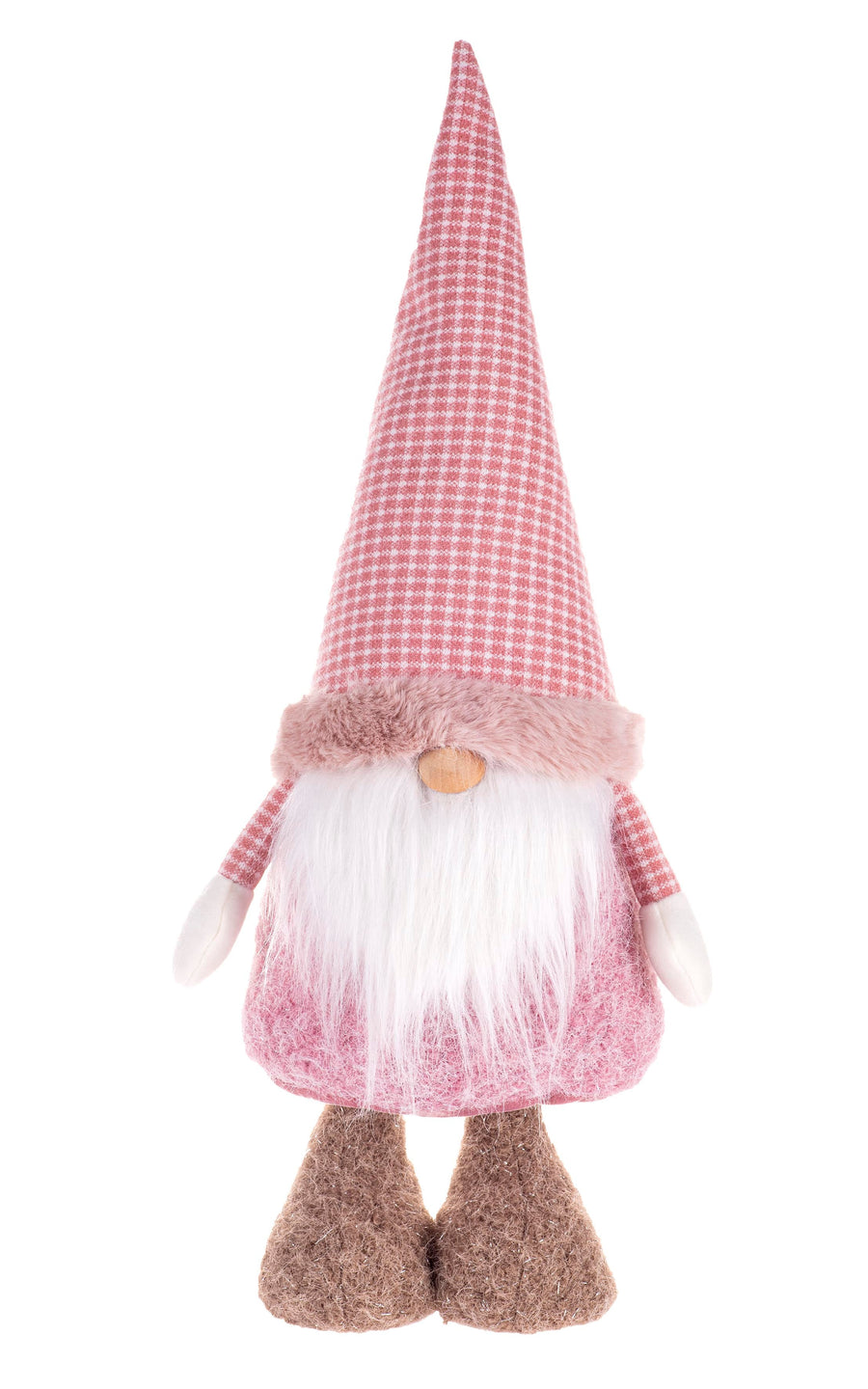 Wichtel stehend, rosa