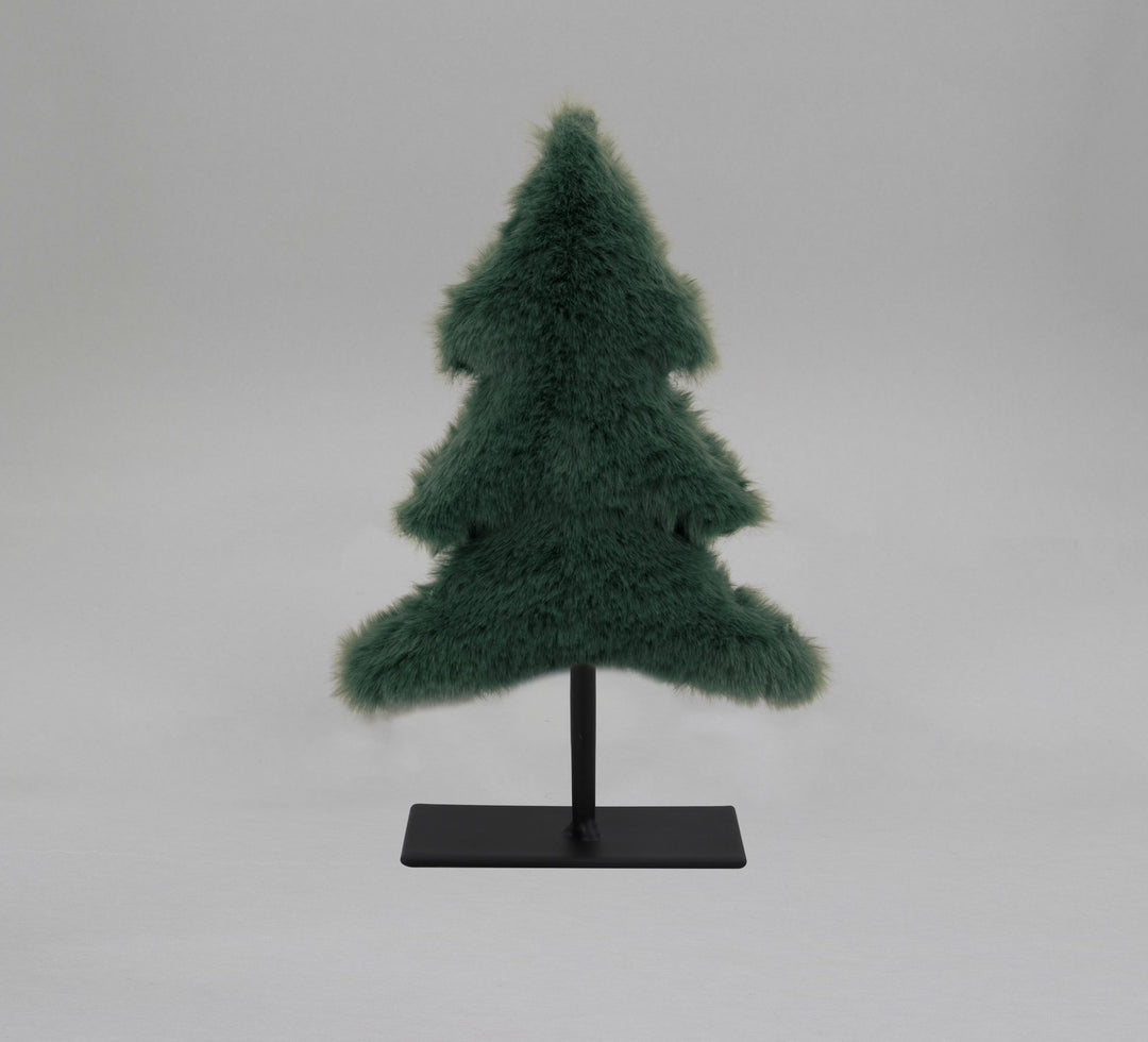 Plüschbaum, stehend, grün