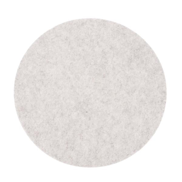 Filz-Tischset, rund, taupe 35x0,3cm