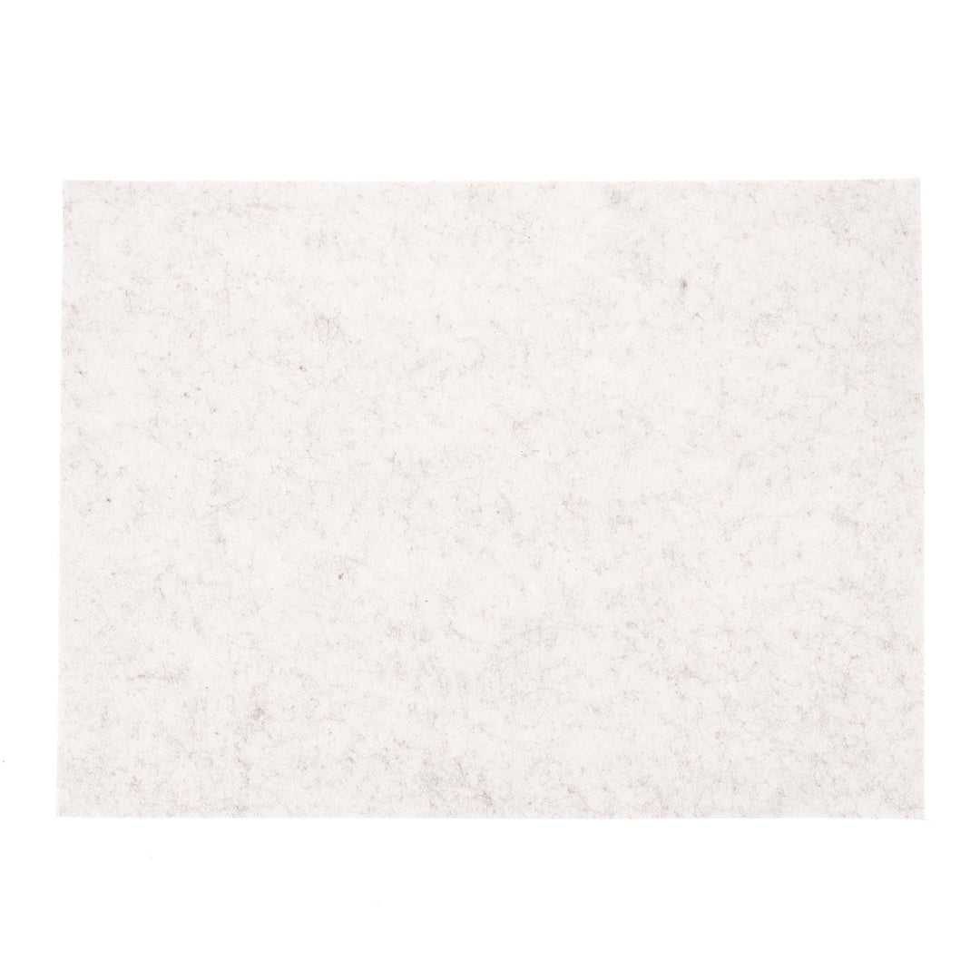 Filz-Tischset, rechteck, creme