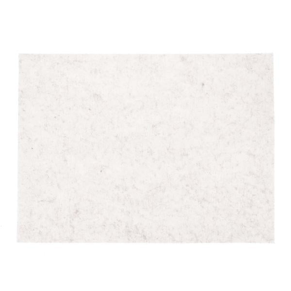 Filz-Tischset, rechteck, creme 40x30x0,3cm
