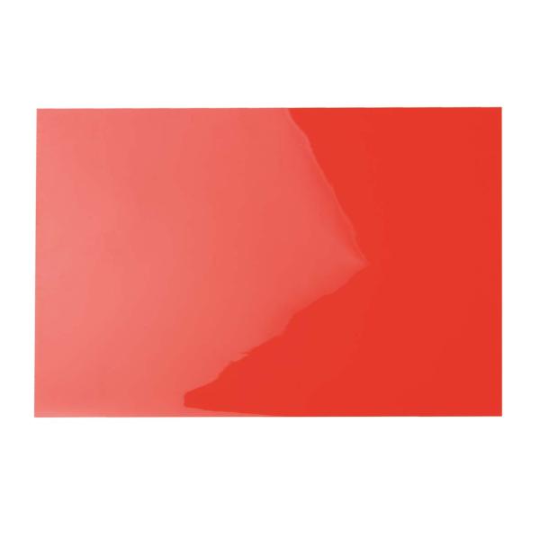 Folie transparent A3 30x42cm 0,35mm 1 St rot