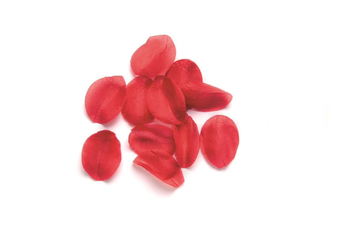 Rosenblütenblätter rot 100St