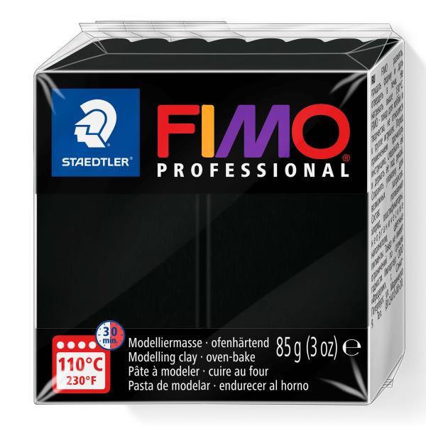 FIMO professional 85g schwarz