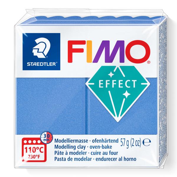 Fimo effect 57g blau metallic