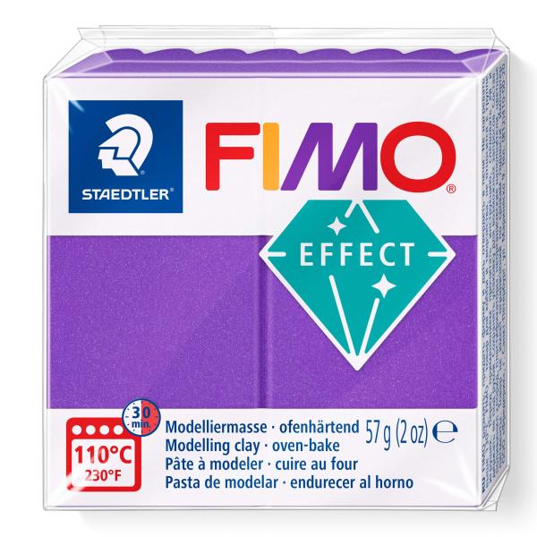 Fimo effect 57g lila metallic