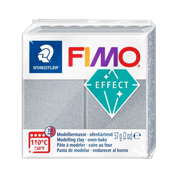 Fimo effect 57g silber metallic