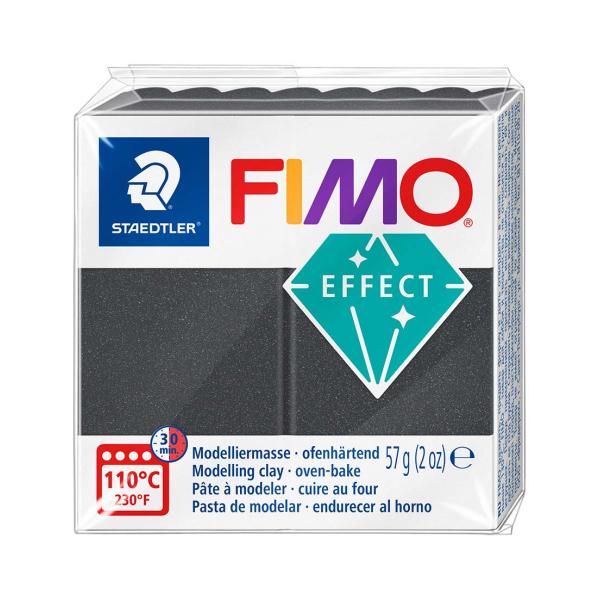 Fimo effect 57g stahl grau metallic