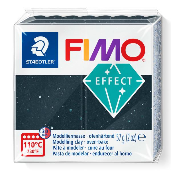 Fimo effect 57g schwarz granit