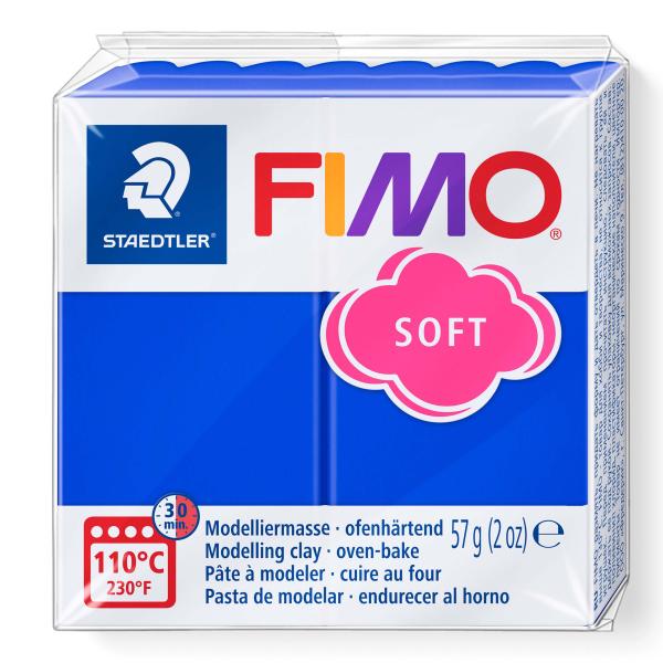 Fimo Soft 57g brillantblau