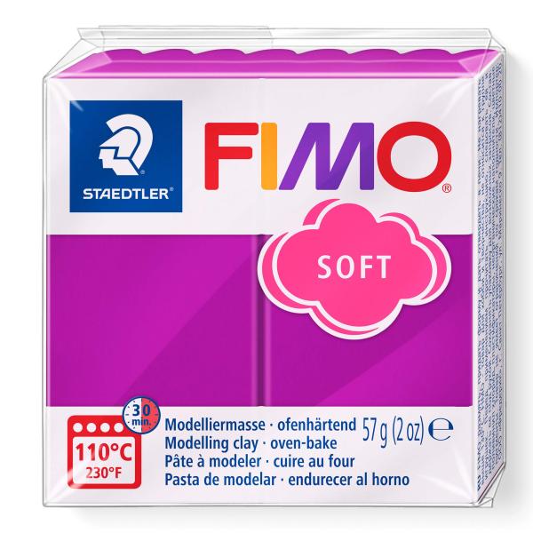 Fimo Soft 57g purpurviolett