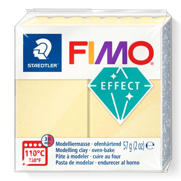 Fimo effect 57g citrin transparent / pearl